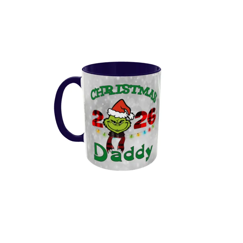 Christmas daddy ( anul curent ), cana din ceramica, 330ml, model cgs1811